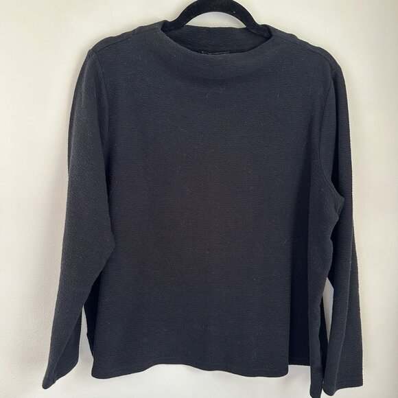 Eileen Fisher Black Sweater - Picture 1 of 3